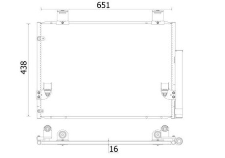 AC929000S SKRAPLACZ MAHLE / KNECHT підбір по vin на Brocar