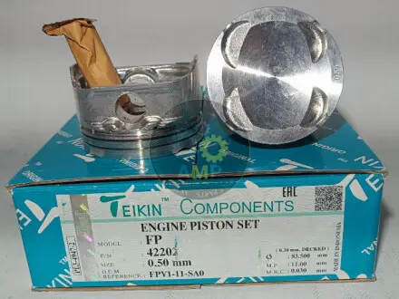 42202050 Поршні ремонт (+0.50мм) (к-кт на двигун) Mazda FP 1,8L TEIKIN підбір по vin на Brocar