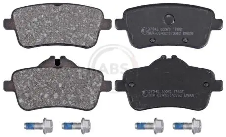 37942 Тормозные колодки дисковые (1 к-т) A.B.S. підбір по vin на Brocar