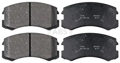 37491 Тормозные колодки дисковые (1 к-т) A.B.S. підбір по vin на Brocar