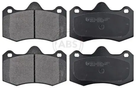 37471 Тормозные колодки дисковые (1 к-т) A.B.S. подбор по vin на Brocar