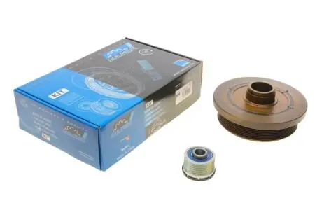 171325KIT Шків колінчастого валу + шків генератора BMW 3 (F30/F80)/X5 (F15/F85) 13-18 B47/N47/N57 IJS GROUP підбір по vin на Brocar