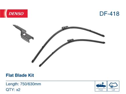 DF418 Щетка стеклоочистителя DENSO підбір по vin на Brocar