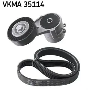 VKMA35114 Поликлиновой ременный комплект SKF підбір по vin на Brocar