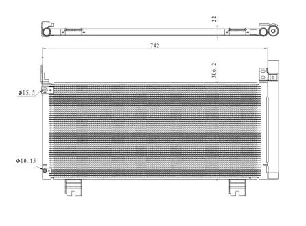350488 CHLODNICA KLIMATYZACJI NRF підбір по vin на Brocar