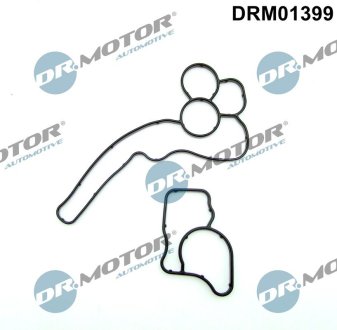 DRM01399 Комплект ущільнень оливний радіатор масляного фільтра BMW 5 F10 DR.MOTOR підбір по vin на Brocar