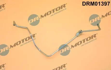DRM01397 Трубка турбокомпрессора ДВЗ (чорний метал) DR.MOTOR подбор по vin на Brocar
