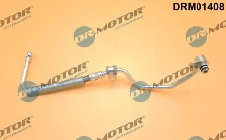 DRM01408 Трубка турбокомпресора ДВЗ (чорний метал) DR.MOTOR підбір по vin на Brocar