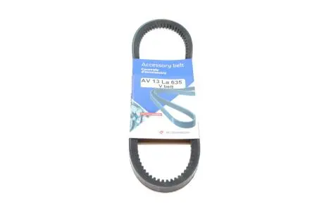 AV13LA635 Ремінь генератора Mitsubishi Colt/Galant/Lancer 1.3-1.8 84-92 (13x625) HUTCHINSON підбір по vin на Brocar