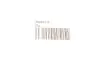 U00306ZN Стремянка MB 809-914D (відкидна кабіна) (M16x1.5x82x340) TES підбір по vin на Brocar