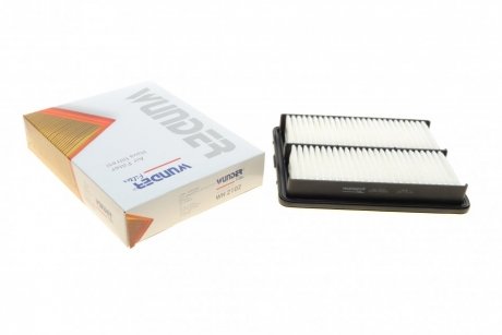 WH2102 Фильтр воздушный Ssangyong Korando 1.5 i 1.6 D 19-/Tivoli 1.5-1.6 i 1.6 D 15- WUNDER FILTER підбір по vin на Brocar