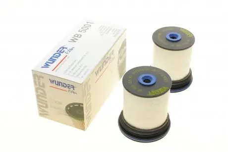 WB5001 Фильтр топливный Chevrolet Captiva/Opel Antara 2.2 CDTi 10-/Jeep Cherokee 3.0CRD 11-/2.2CRD 15- WUNDER FILTER подбор по vin на Brocar