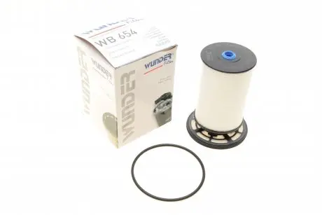 WB654 Фільтр паливний Fiat Ducato 2.3D 19- WUNDER FILTER підбір по vin на Brocar