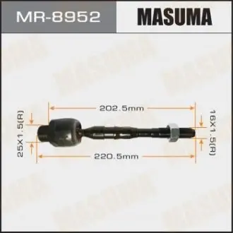 MR8952 Кермова тяга внутрішня передня лв/пр Nissan Navara 2005- MASUMA підбір по vin на Brocar
