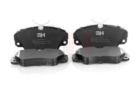 GH413611 Тормозные колодки дисковые перед. Opel Omega/Senator/Omega/Carlton/Senator/Catera (87-03) GH-PARTS підбір по vin на Brocar