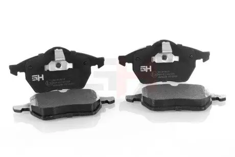 GH413613 Гальмівні колодки перед. дискові Opel Calibra/Vectra/9-3/900/Calibra/Vectra GH-PARTS підбір по vin на Brocar