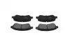 KBP10007 Колодки тормозные (передние) Citroen C2/C4 04-/C3 09-/Berlingo/Peugeot 206/307 96-/207 06-/208 12- KAVO підбір по vin на Brocar
