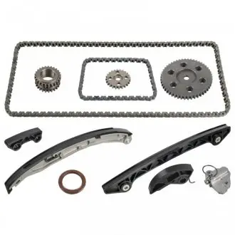 ADBP730037 PRINT MAZDA К-кт цепи ГРМ (2 цепи+ 4шт. направляющих+ натяжитель 3 шестерни BLUE PRINT подбор по vin на Brocar