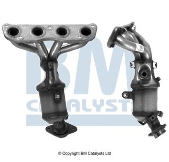 BM91827H KATALIZATOR NISSAN QASHQAI 2,0 06- X-TRAIL 2,0 07- BM CATALYSTS підбір по vin на Brocar