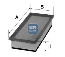 3026100 Воздушный фильтр UFI подбор по vin на Brocar