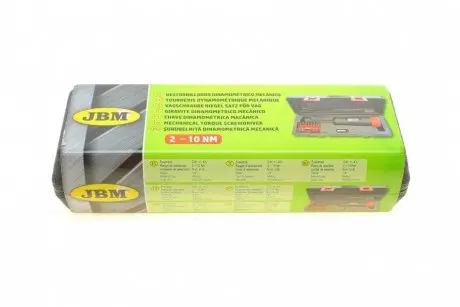 51830 Отвертка механическая динамометрическая 1/4&quot; (L=242mm) JBM підбір по vin на Brocar