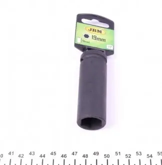 12068 Головка ударна 6-гранна HEX (1/2&quot;) (d=19mm) JBM підбір по vin на Brocar