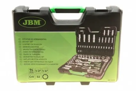 54038 Набір насадок шестигранних (94 предмети) JBM підбір по vin на Brocar