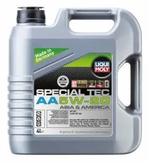 7658 Масла моторные Special Tec AA 5W-20 4л LIQUI MOLY підбір по vin на Brocar