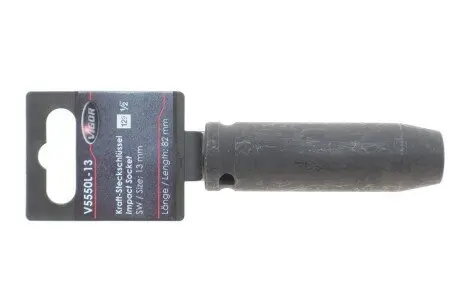 V5550L13 Головка ударная HEX (1/2&quot;, 13mm) L VIGOR підбір по vin на Brocar