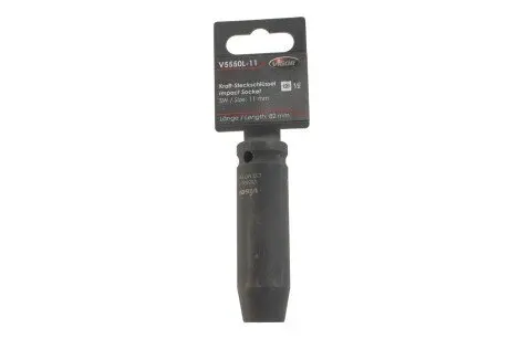 V5550L11 Головка ударная HEX (1/2&quot;, 11mm) L VIGOR підбір по vin на Brocar