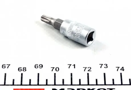 10132 Біта Torx T25 + адаптер під ключ 1/4&quot; JBM підбір по vin на Brocar