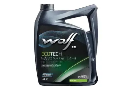 1050525 ECOTECH 5W20 SP/RC D1-3 4Lx4 WOLF подбор по vin на Brocar