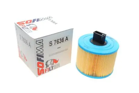 S7636A Фільтр повітряний BMW 3 (E90-E93)/X1 (E84) 2.5/3.0 05- (N52/N53) SOFIMA підбір по vin на Brocar