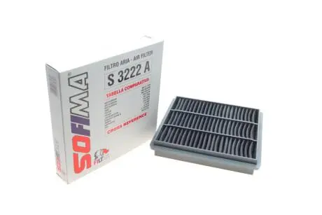 S3222A Фільтр повітряний Mitsubishi Pajero/ Montero/ L400 20-3.0 90-07 SOFIMA підбір по vin на Brocar