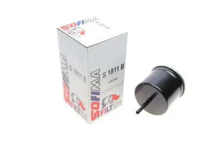 S1811B Фильтр топливный Volvo S40 I/S60 I/S80 I/V40/V70/XC70/XC90 I 1.6-4.4 95-14 SOFIMA підбір по vin на Brocar