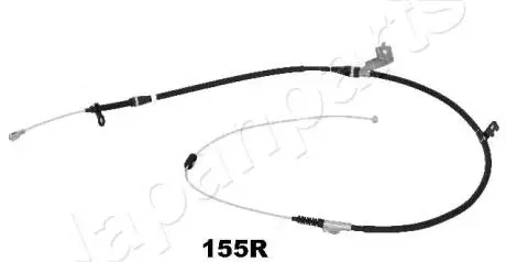 BC155R Трос, стояночная тормозная система JAPANPARTS подбор по vin на Brocar