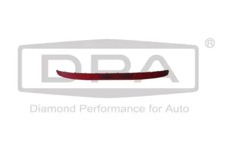 88070739202 МОЛДИНГ БАМПЕРА ПЕРЕДНЕГО DPA подбор по vin на Brocar