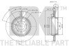 204852 Диск тормозной NK підбір по vin на Brocar