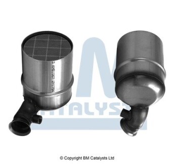 BM11201HP Фільтр сажевий Citroen C3/Peugeot 208/207 1.4HDi 09- (Euro 5) BM CATALYSTS підбір по vin на Brocar