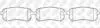 PN0436 Колодки задние I30/RIO III/CEED/ACCENT NiBK підбір по vin на Brocar