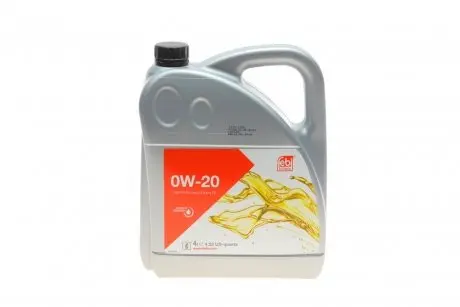 177650 Олива 0W20 (4L) FEBI BILSTEIN підбір по vin на Brocar