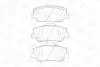 573447CH Колодки гальмівні дискові передні Kia Optima (10-), Ceed (15-)/Hyundai i30 (11 CHAMPION підбір по vin на Brocar