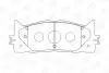 572651CH Колодки гальмівні дискові передні LEXUS ES (AVV6_, GSV6_, ASV6_) (572651CH) CH CHAMPION підбір по vin на Brocar