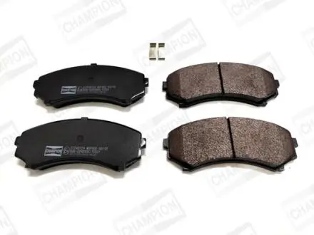 572497CH Колодки гальмівні дискові передні MAZDA E2000, E2200, MITSUBISHI Montero, Paje CHAMPION підбір по vin на Brocar