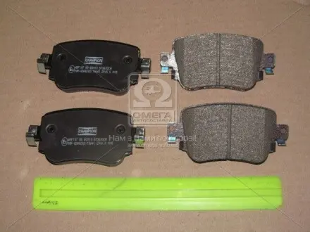 573603CH Колодки гальмівні дискові задні AUDI A1 (8X1, 8XF) (573603CH) CHAMPION CHAMPION підбір по vin на Brocar