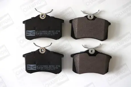 571906CH Гальмівні колодки задні Audi A4, A6, TT / Seat Ibiza, Cordoba / Skoda Octavia / VW Jetta CHAMPION підбір по vin на Brocar