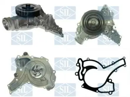 PA1415 Водяна помпа DB E W211, S W221, GL X164 4.5/5.5 10.05- SALERI SIL підбір по vin на Brocar