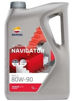 RPP4005LFA RP NAVIGATOR HQ GL-5 80W-90 5x5L Repsol подбор по vin на Brocar