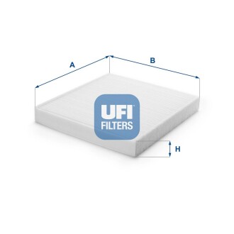 5329800 Фільтр салону UFI підбір по vin на Brocar