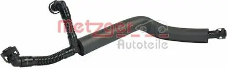 2380051 Шланг вентиляції пластиковий з фітингами METZGER підбір по vin на Brocar